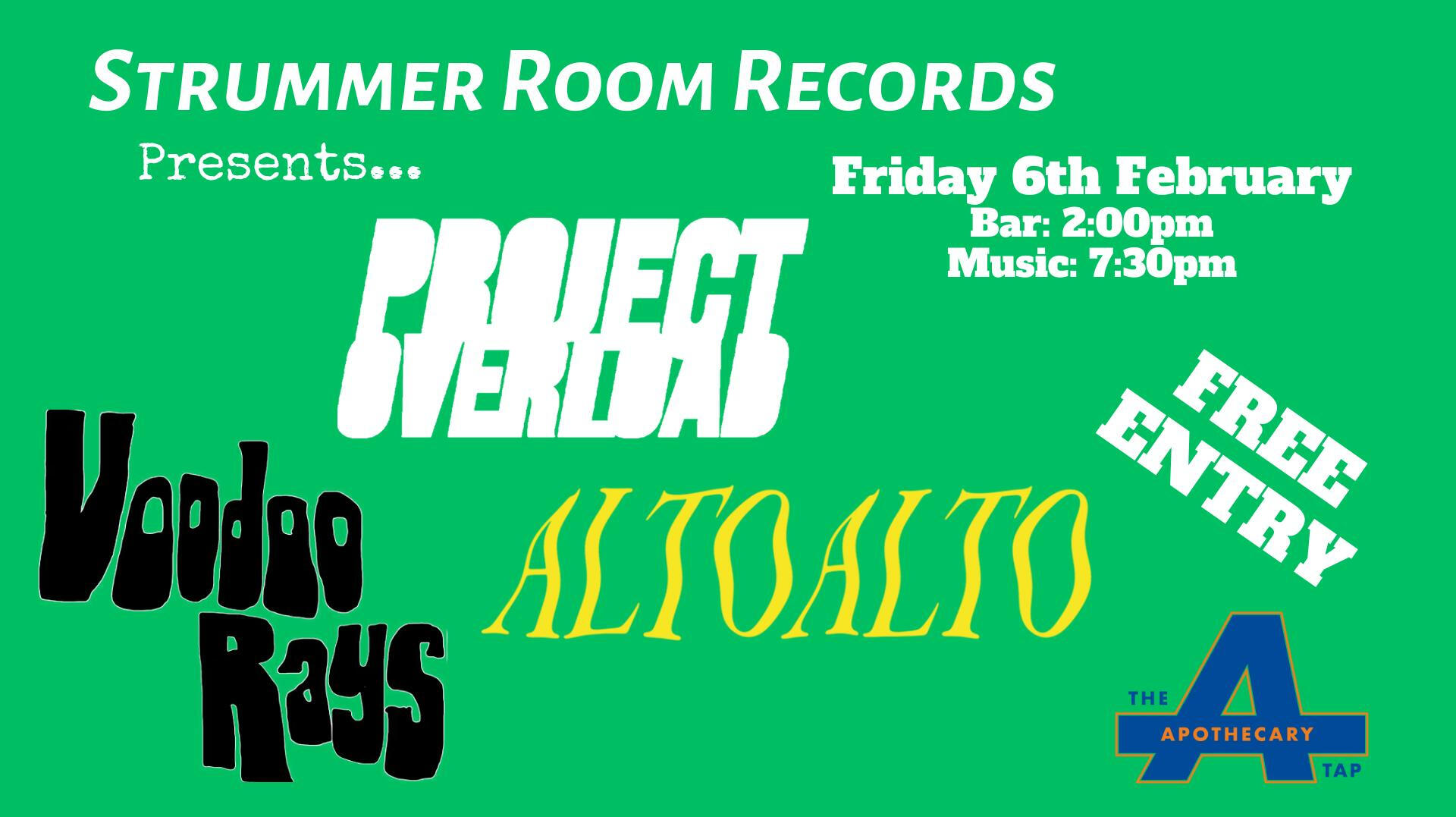 Project Overload at The Apothecary Tap