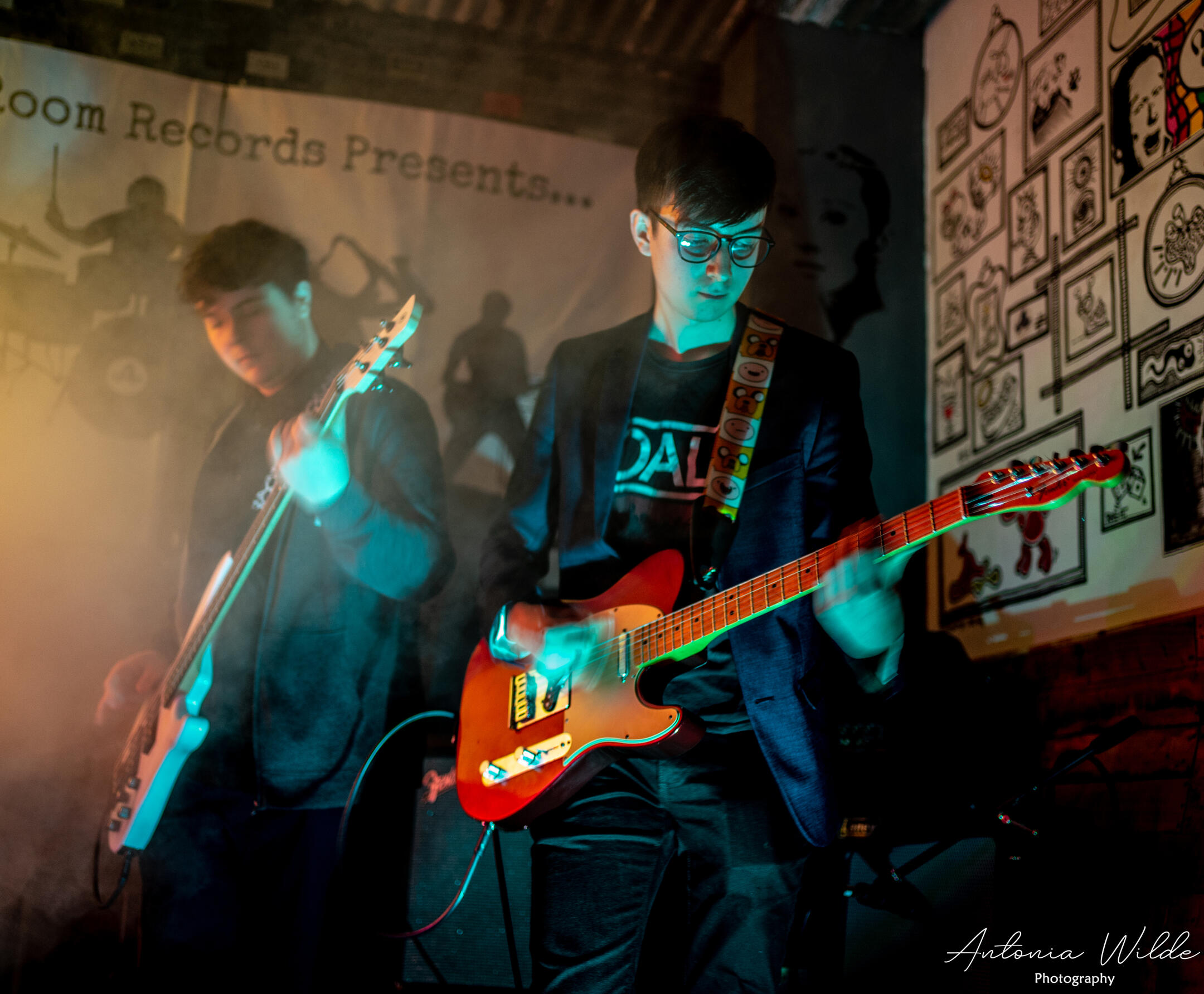 Project Overload on stage