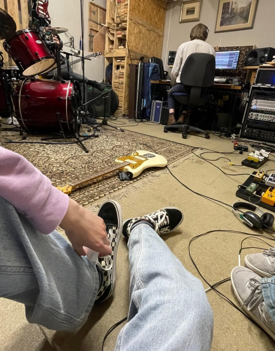 Project Overload in the studio Project Overload in the studio