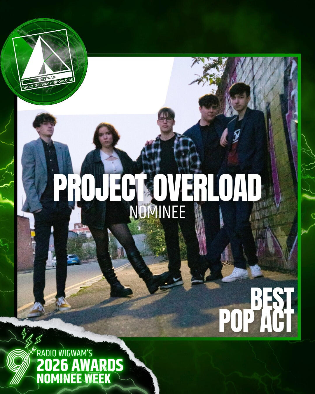 Radio Wigwam Best Pop Act Nominee Radio Wigwam Best Pop Act Nominee