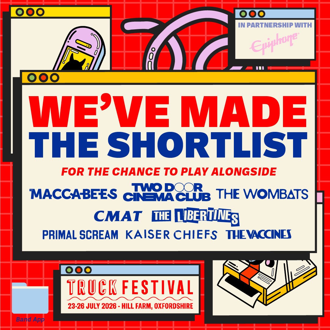 Vote for us to play Truck Fest