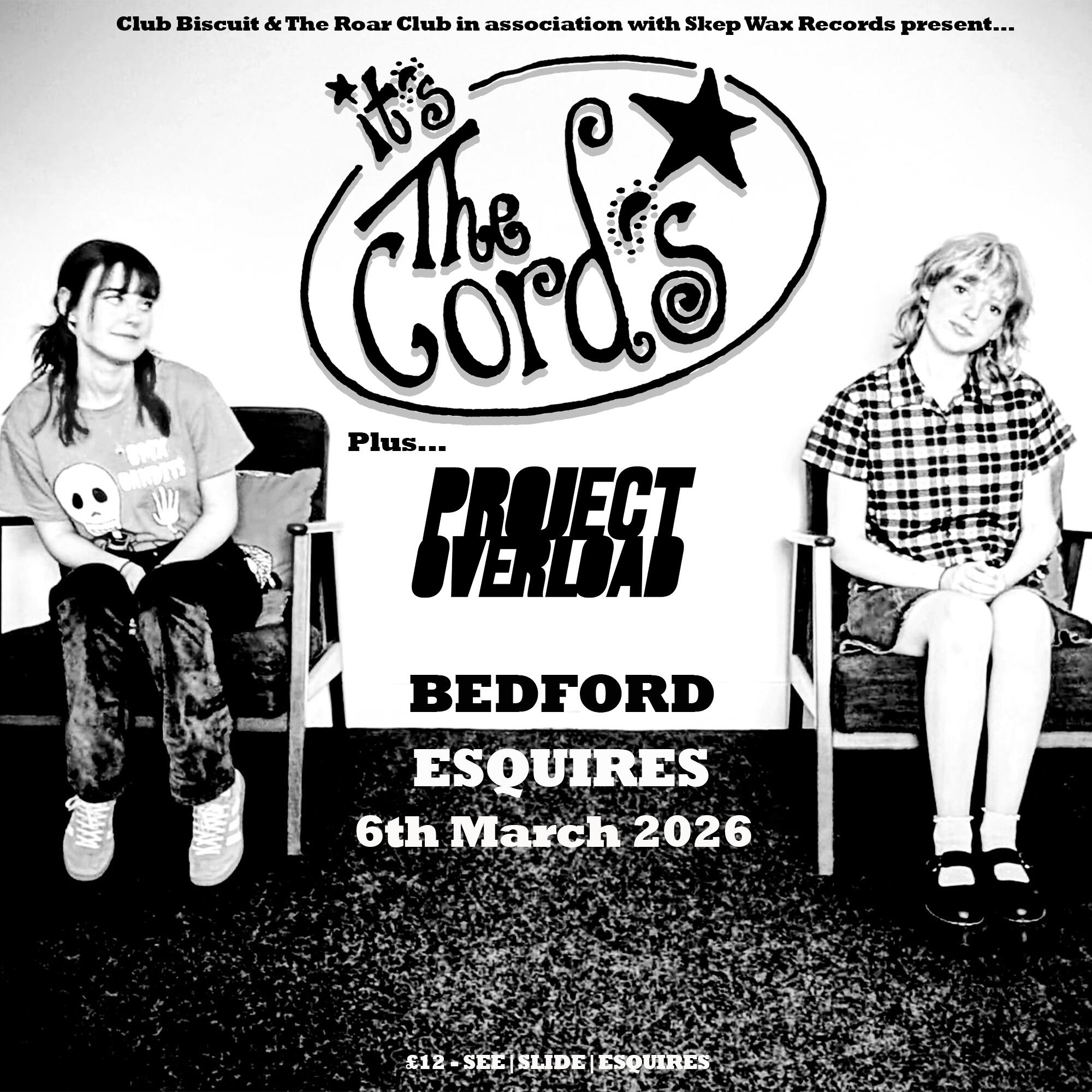 Project Overload supporting The Cords Project Overload supporting The Cords