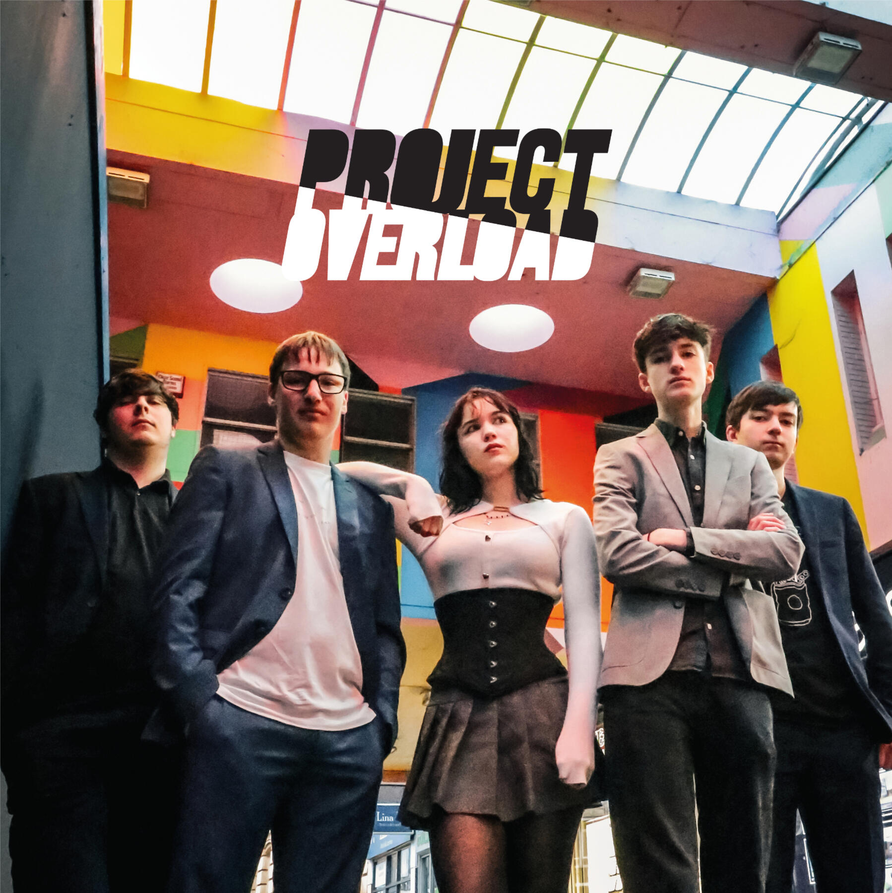 Front cover artwork for "Project Overload", the second album by Project Overload. Front cover artwork for "Project Overload", the second album by Project Overload.
